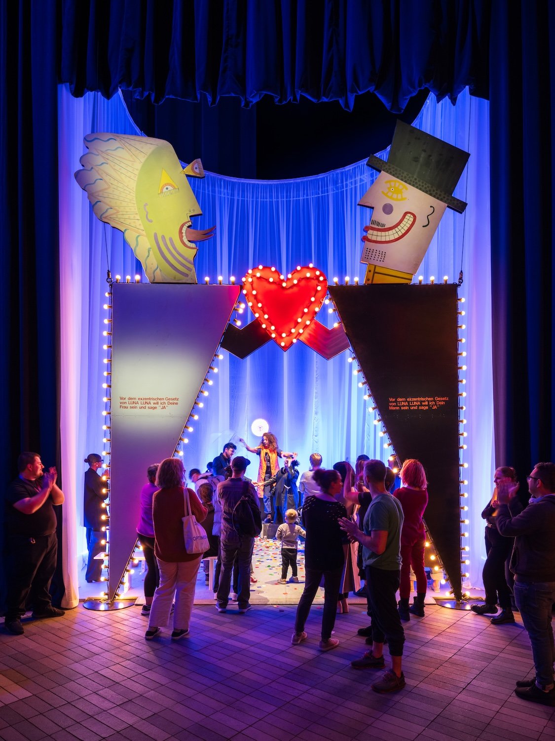 André Heller’s Wedding Chapel, Luna Luna. Photo: Brian Ferry